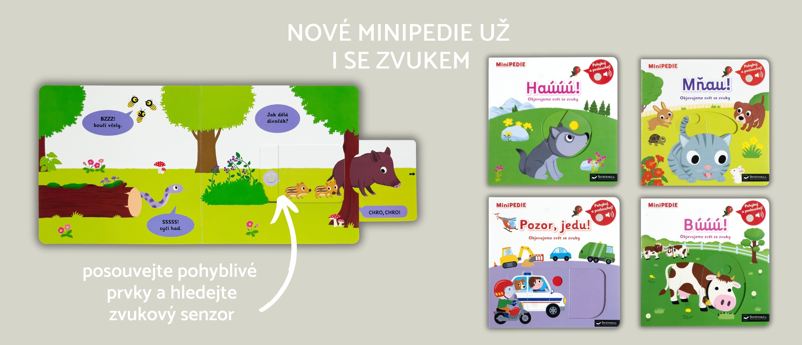 minipedie se zvukem